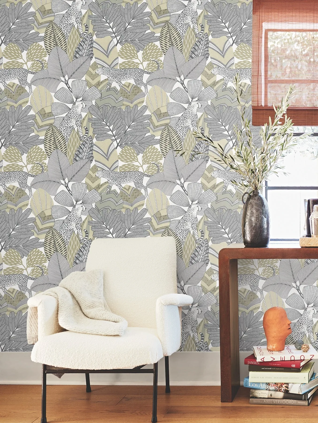 York Designer Series Namiri Neutral Wallpaper | Wallpaper Twins York Designer Series Namiri Neutral Wallpaper - SKU AB3113