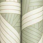York Designer Series Nastri Green Wallpaper - SKU MI10563