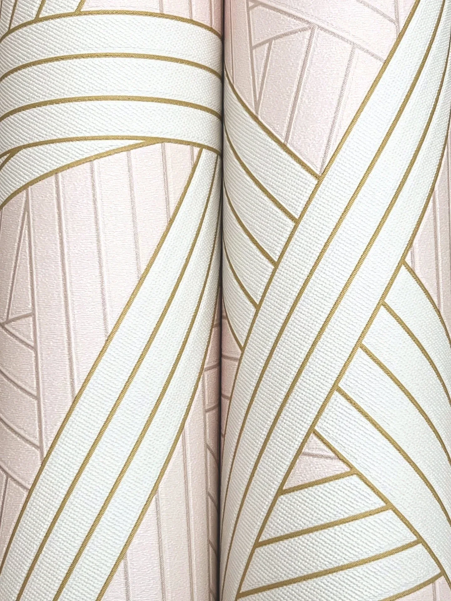 York Designer Series Nastri Pink Wallpaper - SKU MI10562