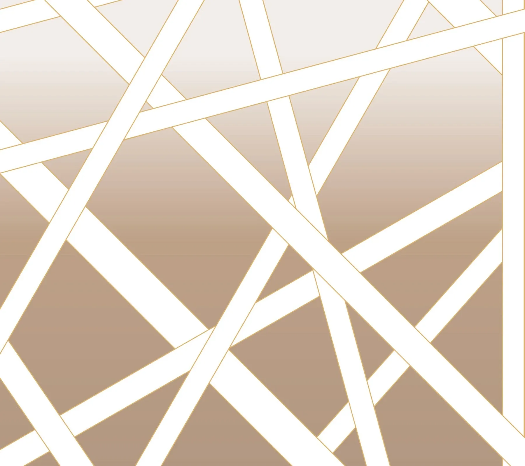 York Designer Series Nastri Shade Beige Wall Mural - SKU MI10580M