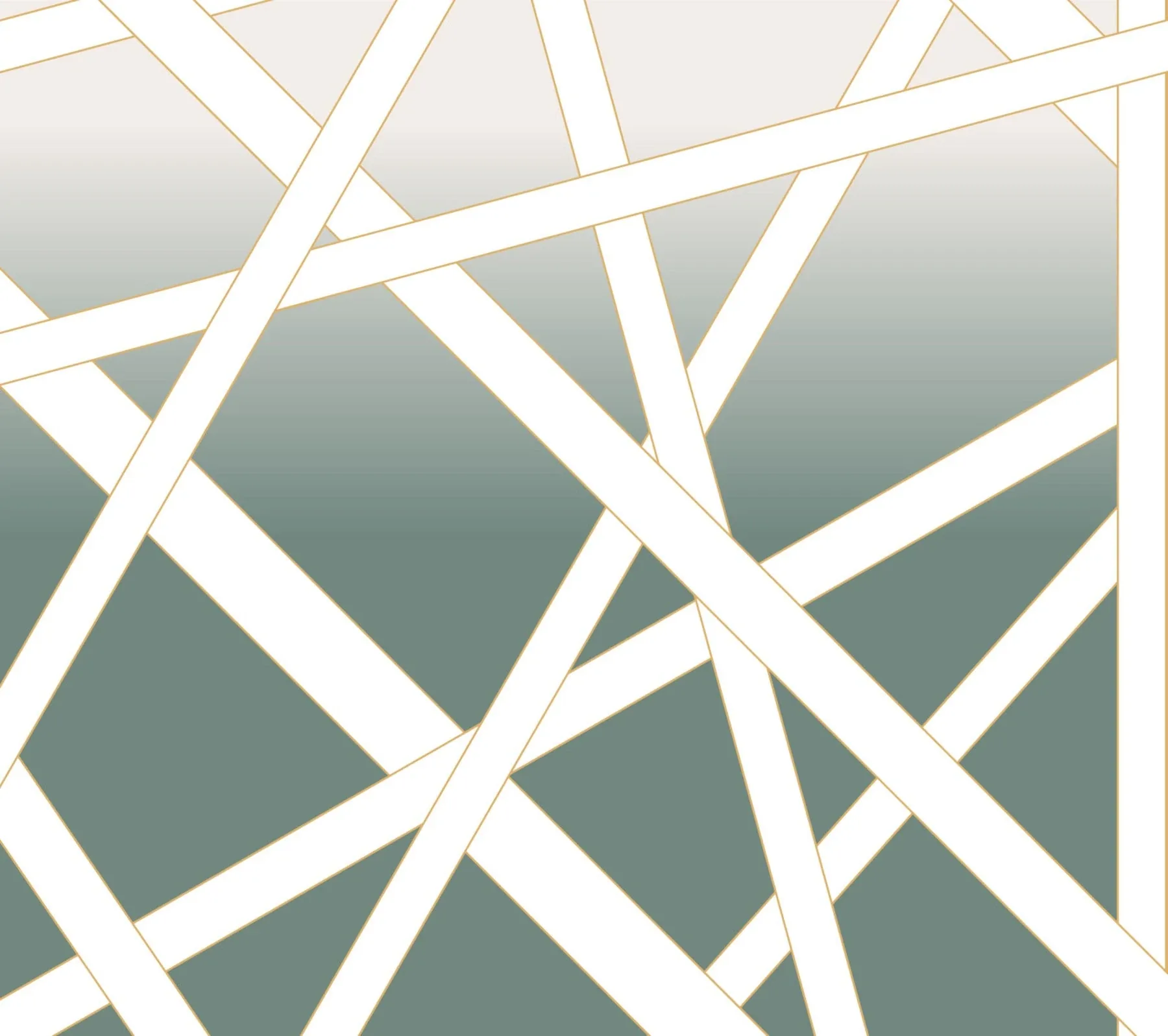 MI10582M | Nastri Shade Green Wall Mural