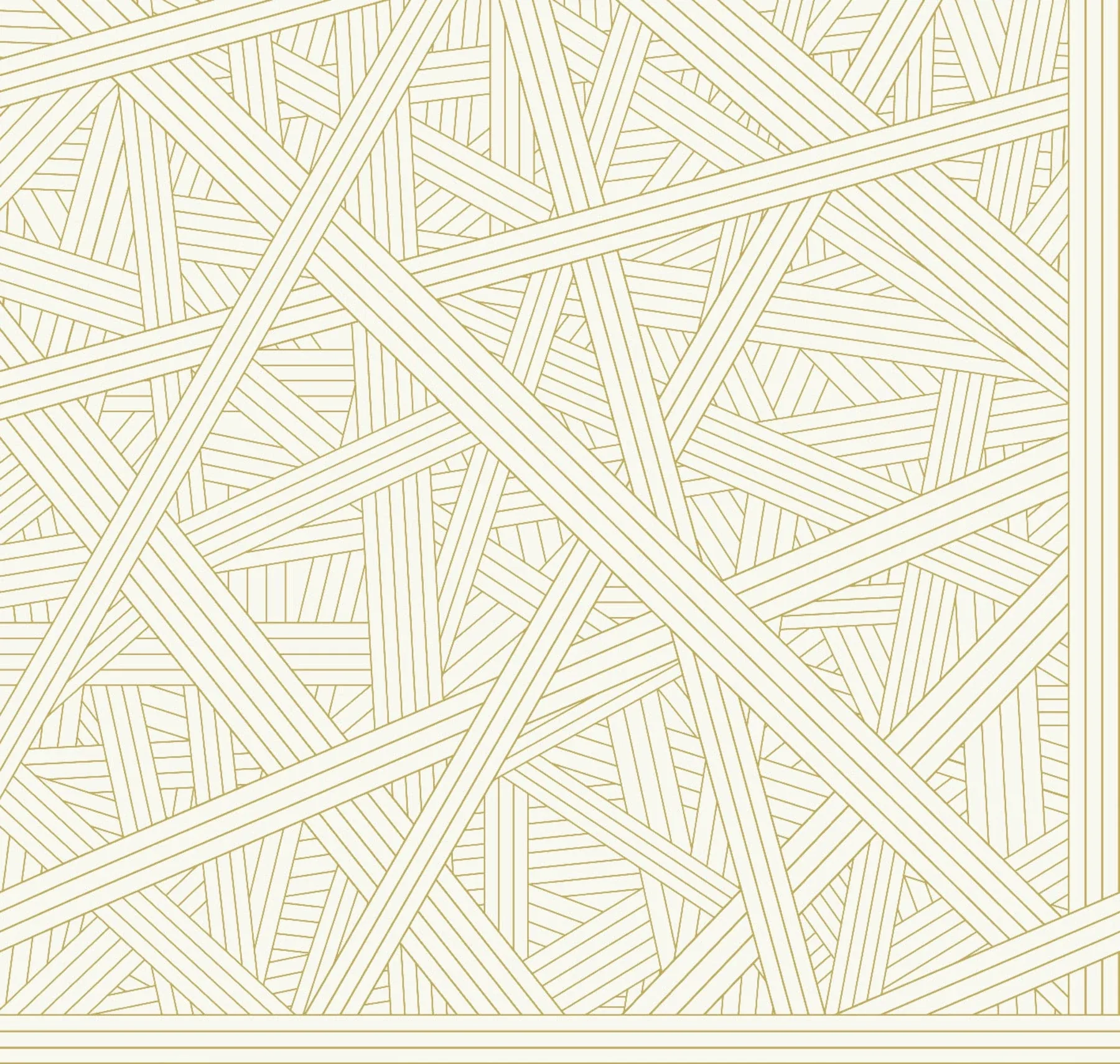 York Designer Series Nastri White Wallpaper - SKU MI10565