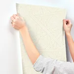 York Designer Series Nastri White Wallpaper - SKU MI10565