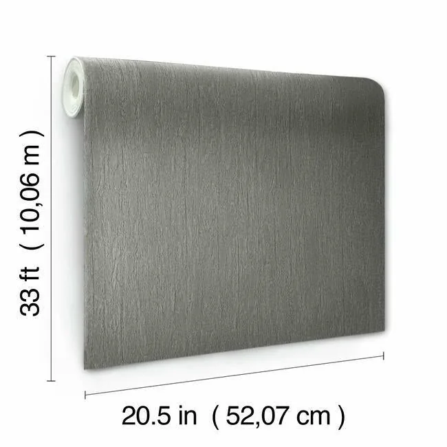 York Designer Series Natural Texture Grey Wallpaper - SKU Y6201302