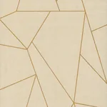York Designer Series Nazca Almond & Gold Wallpaper | Wallpaper Twins York Designer Series Nazca Almond & Gold Wallpaper - SKU NW3500