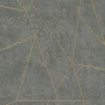 York Designer Series Nazca Dark Grey & Gold Wallpaper | Wallpaper Twins York Designer Series Nazca Dark Grey & Gold Wallpaper - SKU NW3502