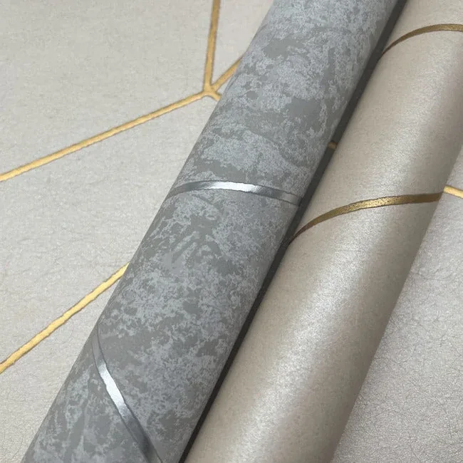 York Designer Series Nazca Light Grey & Silver Wallpaper | Wallpaper Twins York Designer Series Nazca Light Grey & Silver Wallpaper - SKU NW3503