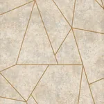 York Designer Series Nazca Neutral & Gold Wallpaper | Wallpaper Twins York Designer Series Nazca Neutral & Gold Wallpaper - SKU NW3504