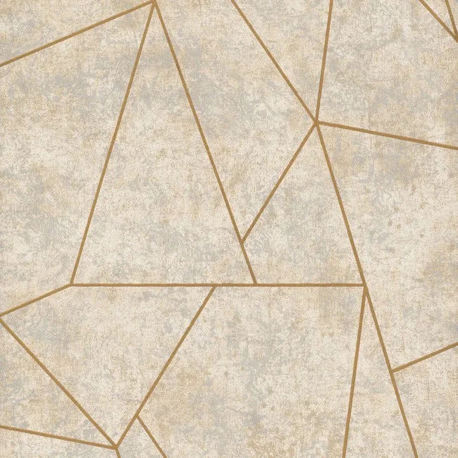 NW3504 | Nazca Neutral & Gold Wallpaper