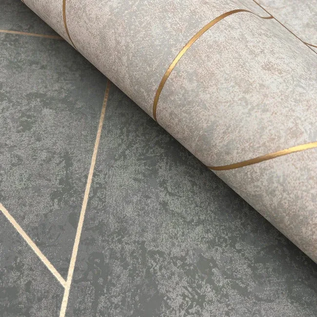 York Designer Series Nazca Neutral & Gold Wallpaper | Wallpaper Twins York Designer Series Nazca Neutral & Gold Wallpaper - SKU NW3504