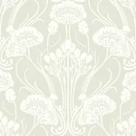York Designer Series Nouveau Damask Beige Wallpaper - SKU CA1568