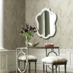 York Designer Series Oil & Marble Blush Metallic Wallpaper - SKU Y6231204