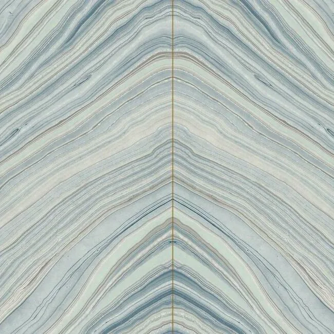CI2412 | Onyx Strata Blue Wallpaper