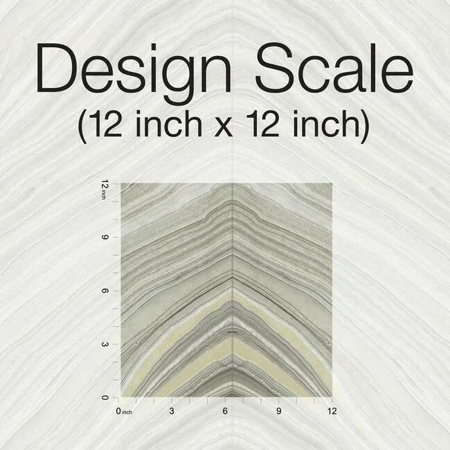 York Designer Series Onyx Strata Taupe Wallpaper - SKU CI2416