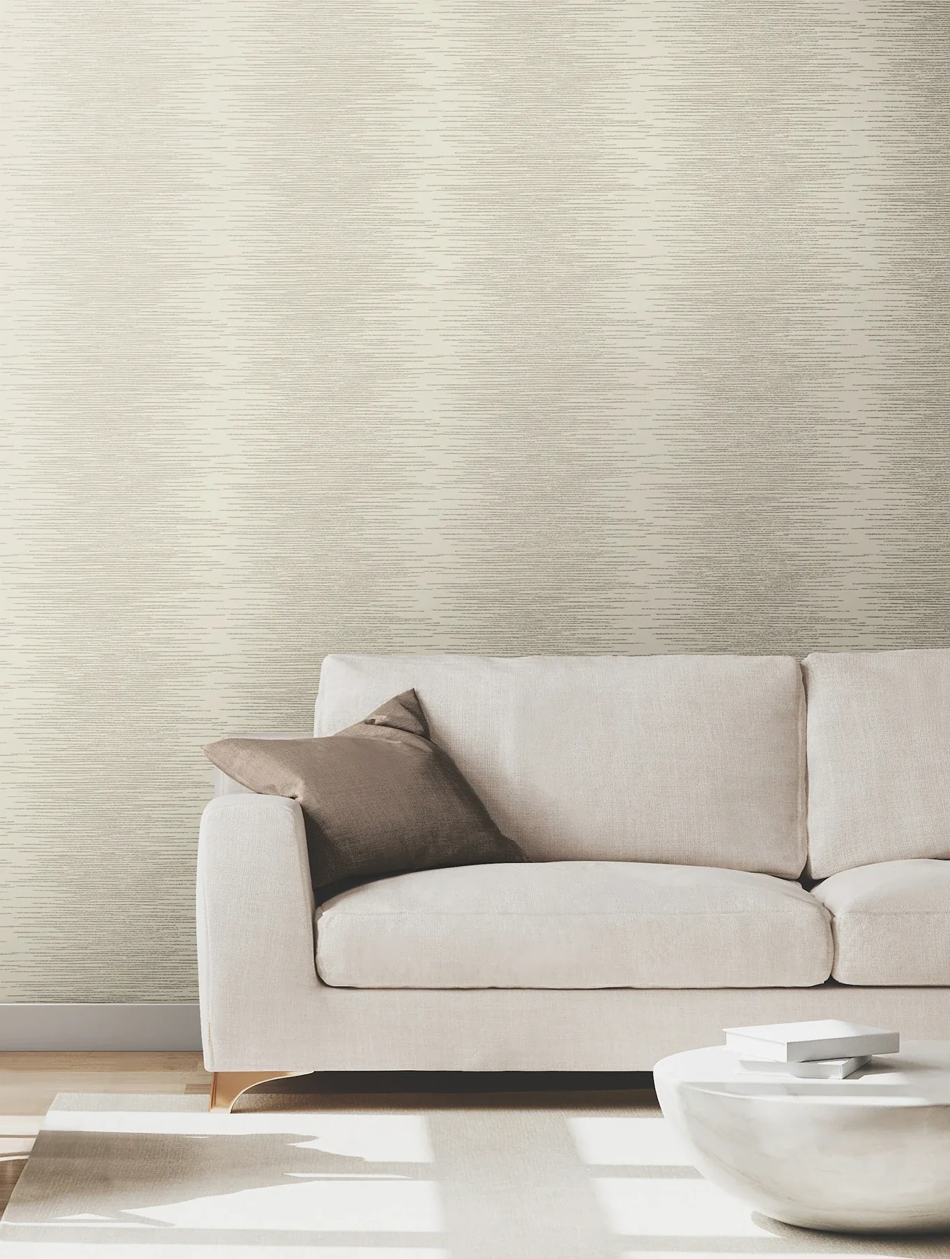 York Designer Series Operetta Ivory Metallic Columns Wallpaper | Wallpaper Twins York Designer Series Operetta Ivory Metallic Columns Wallpaper - SKU VR1504