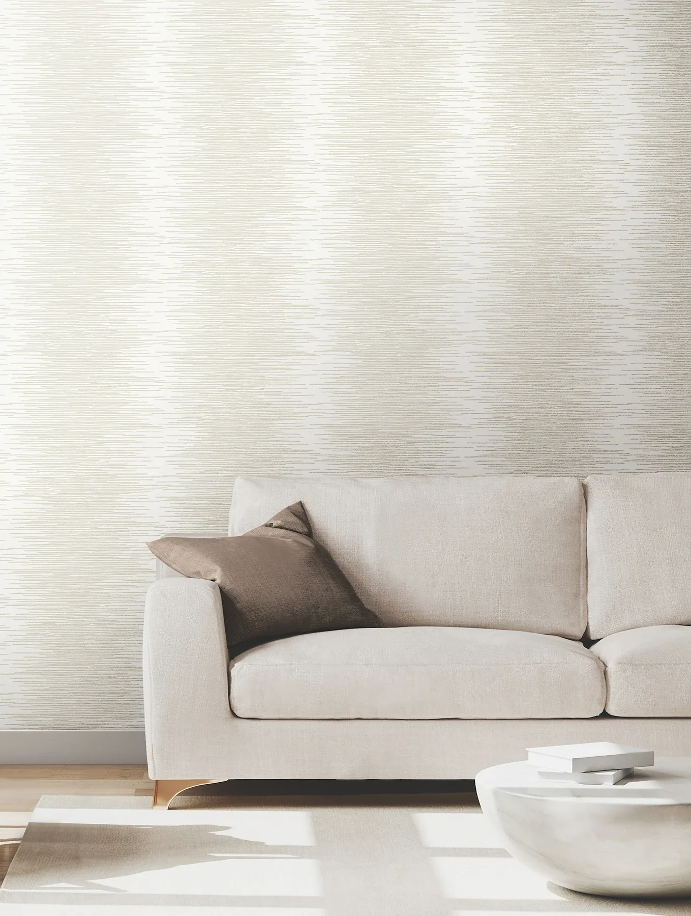York Designer Series Operetta White Metallic Columns Wallpaper | Wallpaper Twins York Designer Series Operetta White Metallic Columns Wallpaper - SKU VR1506