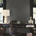 York Designer Series Ophidia Black Wallpaper - SKU AB3004