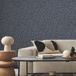 York Designer Series Ophidia Navy Wallpaper - SKU AB3002
