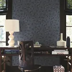 York Designer Series Ophidia Navy Wallpaper - SKU AB3002