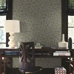 York Designer Series Ophidia Olive Wallpaper - SKU AB3005
