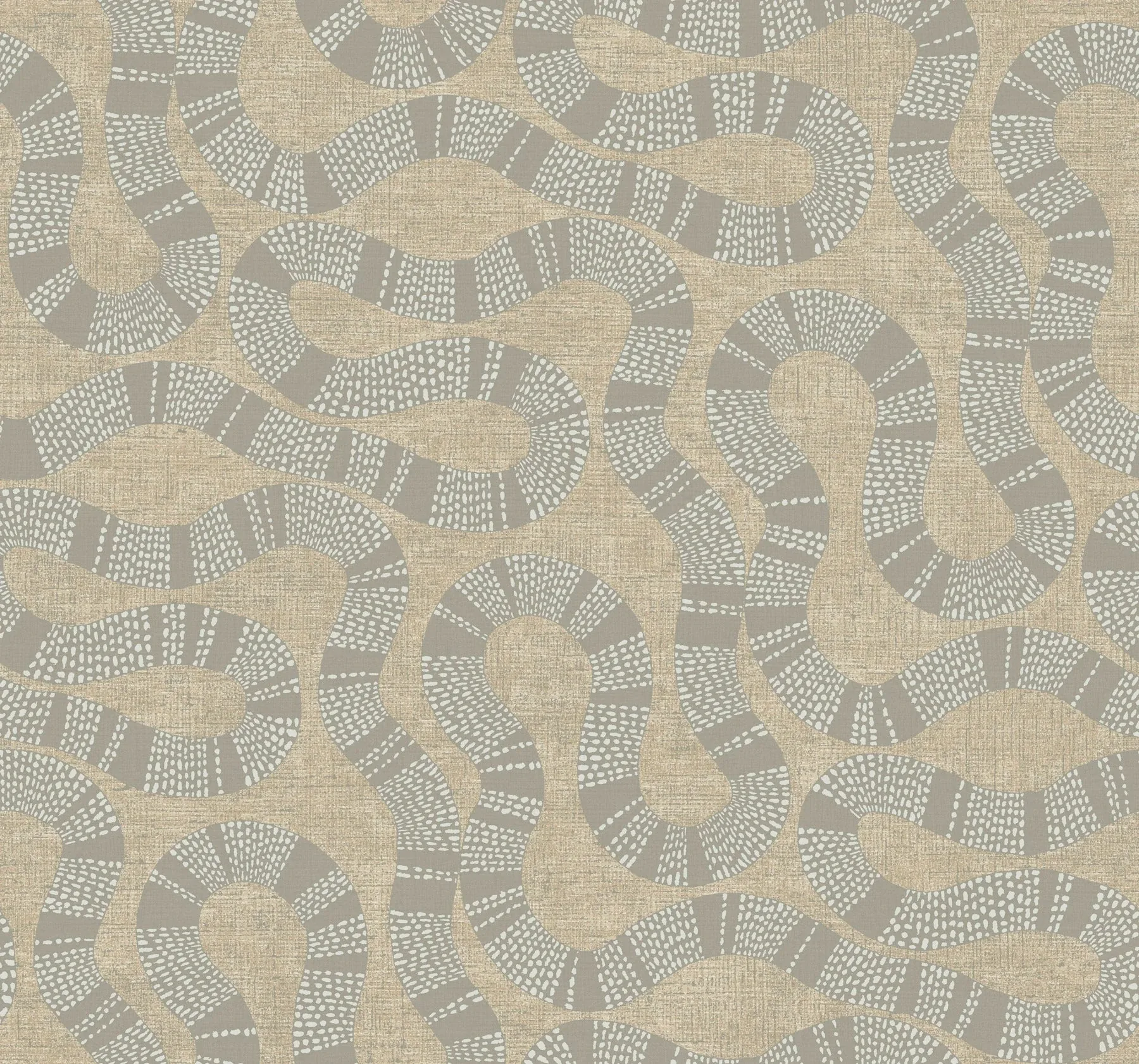 AB3003 | Ophidia Taupe Wallpaper
