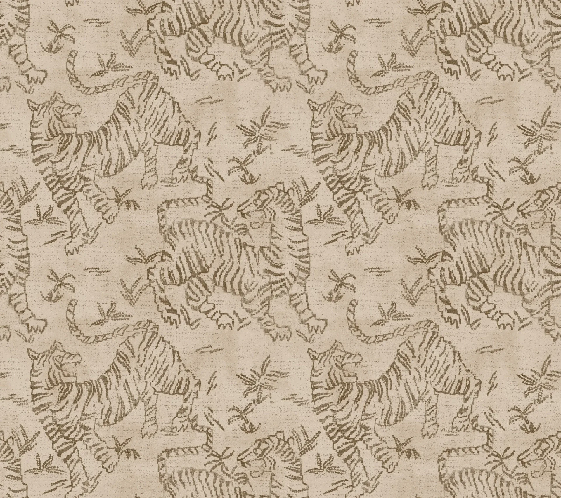 York Designer Series Orly Tigers Blush Wallpaper - SKU LM5334