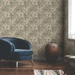 York Designer Series Orly Tigers Taupe Wallpaper - SKU LM5332