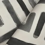 York Designer Series Painterly Labyrinth Charcoal Wallpaper | Wallpaper Twins York Designer Series Painterly Labyrinth Charcoal Wallpaper - SKU LM5365
