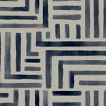 York Designer Series Painterly Labyrinth Navy Wallpaper | Wallpaper Twins York Designer Series Painterly Labyrinth Navy Wallpaper - SKU LM5361