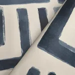 York Designer Series Painterly Labyrinth Navy Wallpaper | Wallpaper Twins York Designer Series Painterly Labyrinth Navy Wallpaper - SKU LM5361