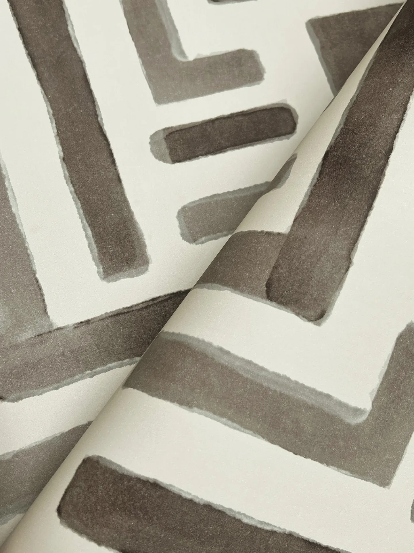 York Designer Series Painterly Labyrinth Warm Neutral Wallpaper | Wallpaper Twins York Designer Series Painterly Labyrinth Warm Neutral Wallpaper - SKU LM5363