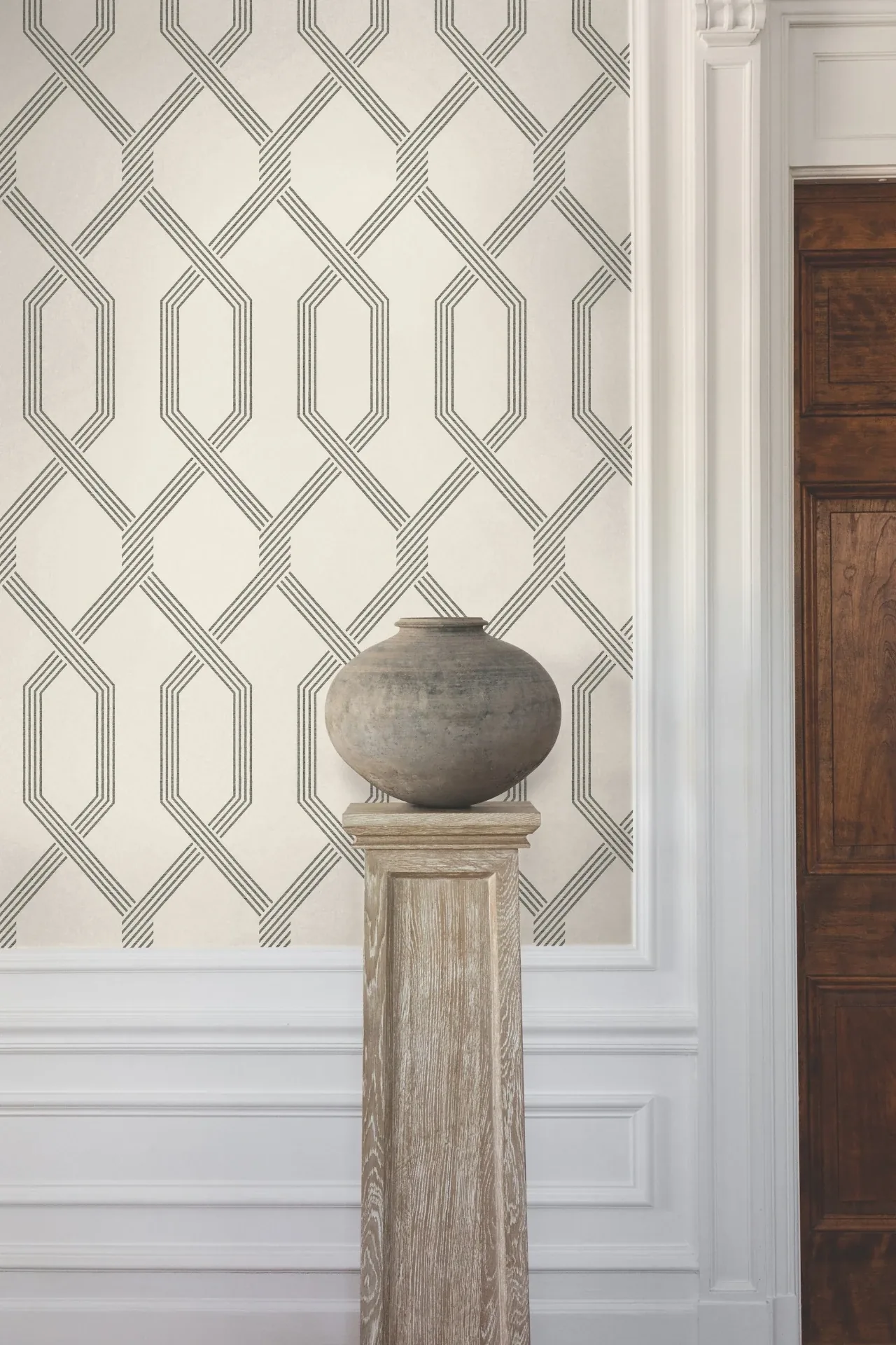 York Designer Series Palisade Black Wallpaper - SKU GT4552