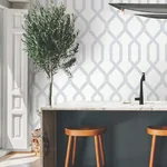York Designer Series Palisade Blue Wallpaper - SKU GT4553
