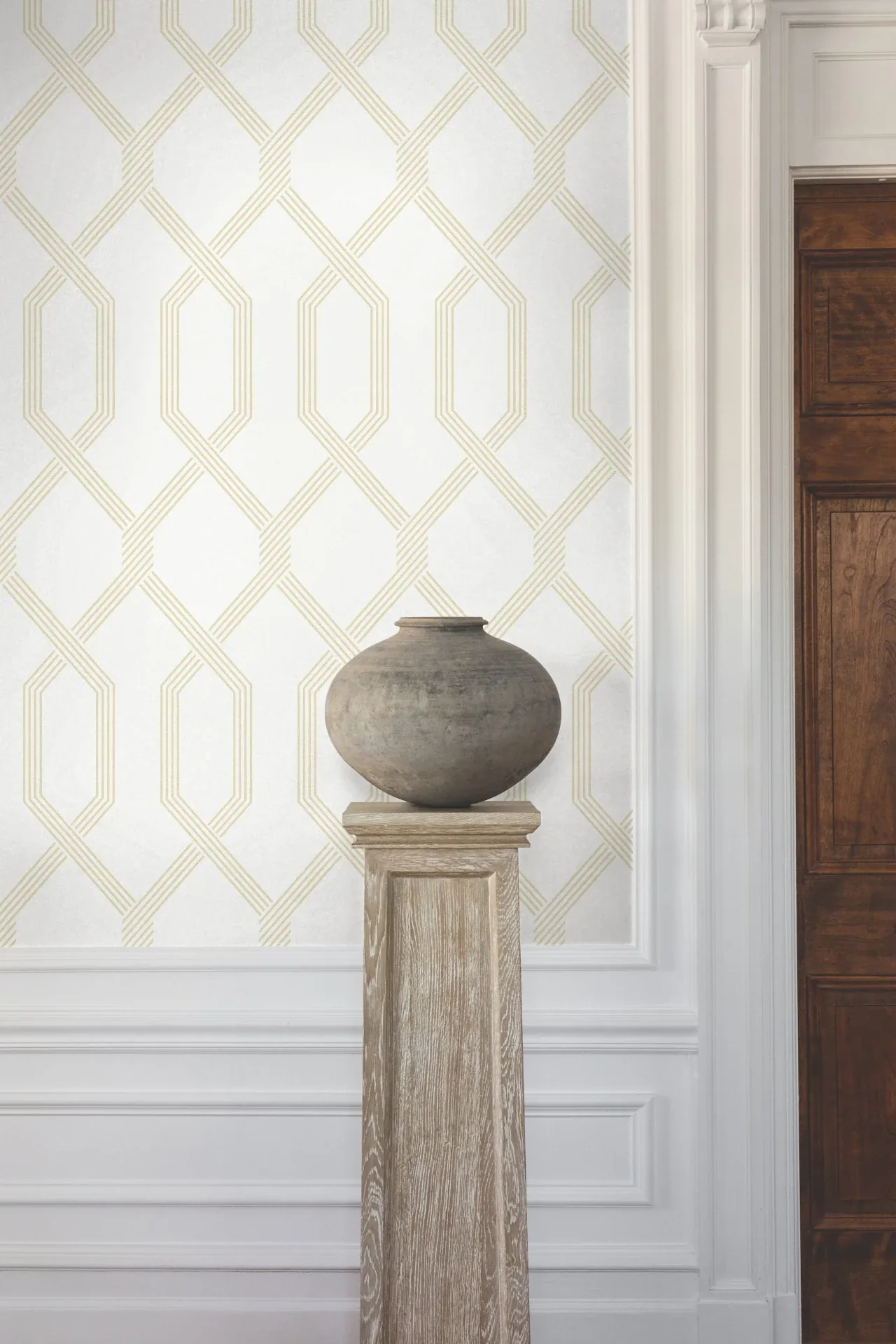 York Designer Series Palisade Yellow Wallpaper - SKU GT4556