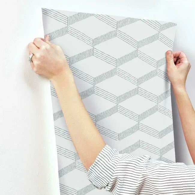 York Designer Series Palisades Paperweave Smokey Blue Wallpaper | Wallpaper Twins York Designer Series Palisades Paperweave Smokey Blue Wallpaper - SKU BO6723