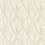York Designer Series Palma White & Gold Wallpaper | Wallpaper Twins York Designer Series Palma White & Gold Wallpaper - SKU DT5081