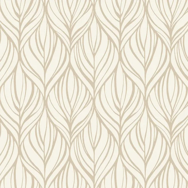 DT5081 | Palma White & Gold Wallpaper