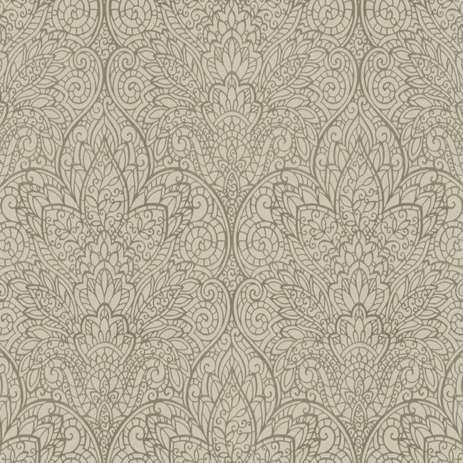 CD4010 | Paradise Brown Metallic Wallpaper