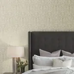 York Designer Series Paradise Brown Metallic Wallpaper - SKU CD4010