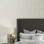 York Designer Series Paradise Grey Metallic Wallpaper - SKU CD4011