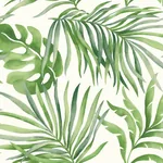 York Designer Series Paradise Palm Green Peel & Stick Wallpaper - SKU PSW1412RL