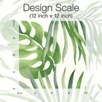 York Designer Series Paradise Palm Green Peel & Stick Wallpaper - SKU PSW1412RL