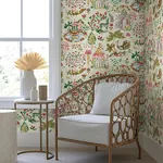 York Designer Series Parc Multicolor Garden Dreams Wallpaper - SKU VP1401