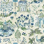 York Designer Series Parc Sapphire Garden Dreams Wallpaper | Wallpaper Twins York Designer Series Parc Sapphire Garden Dreams Wallpaper - SKU VP1402