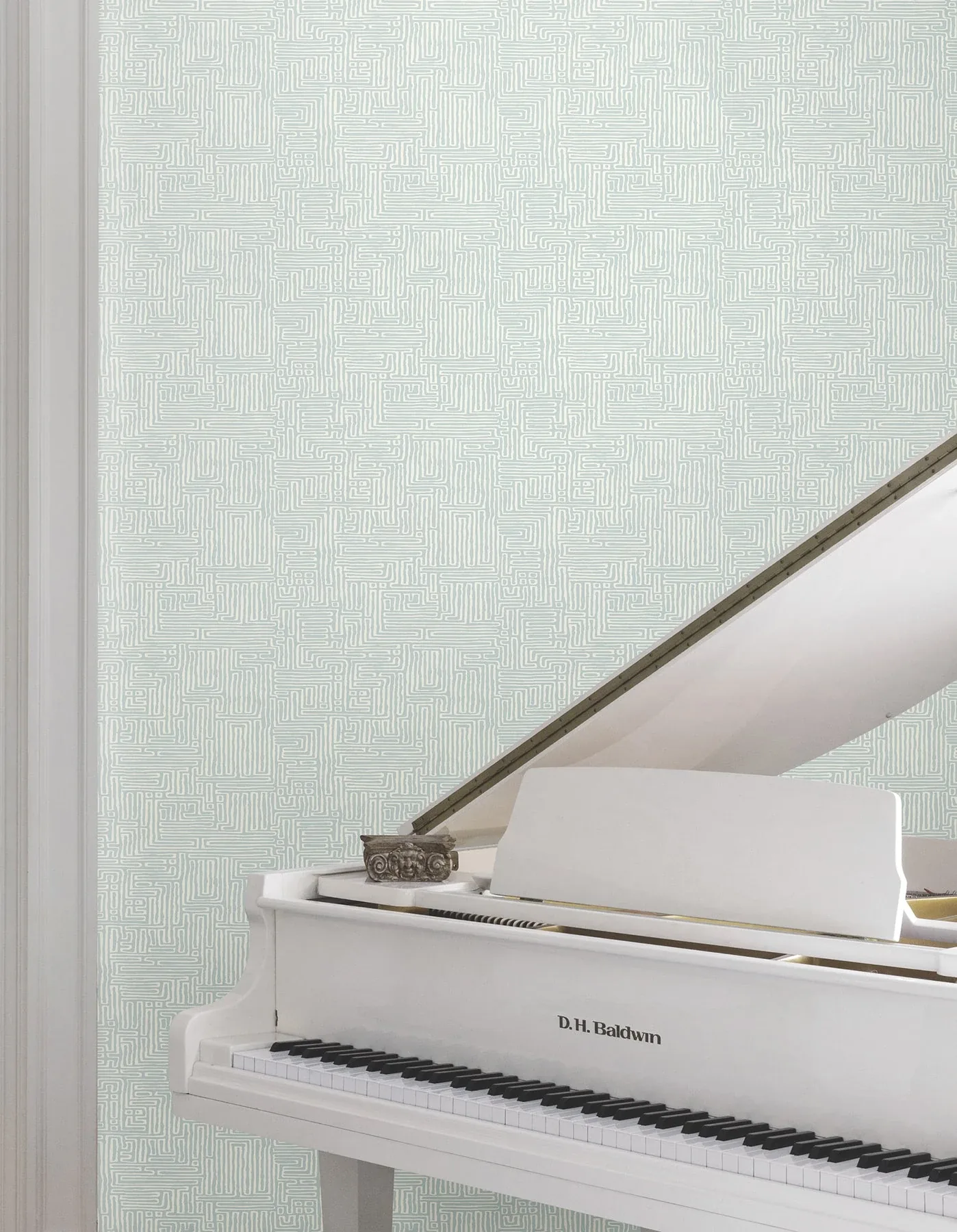 York Designer Series Passages Blue Wallpaper - SKU MX9689