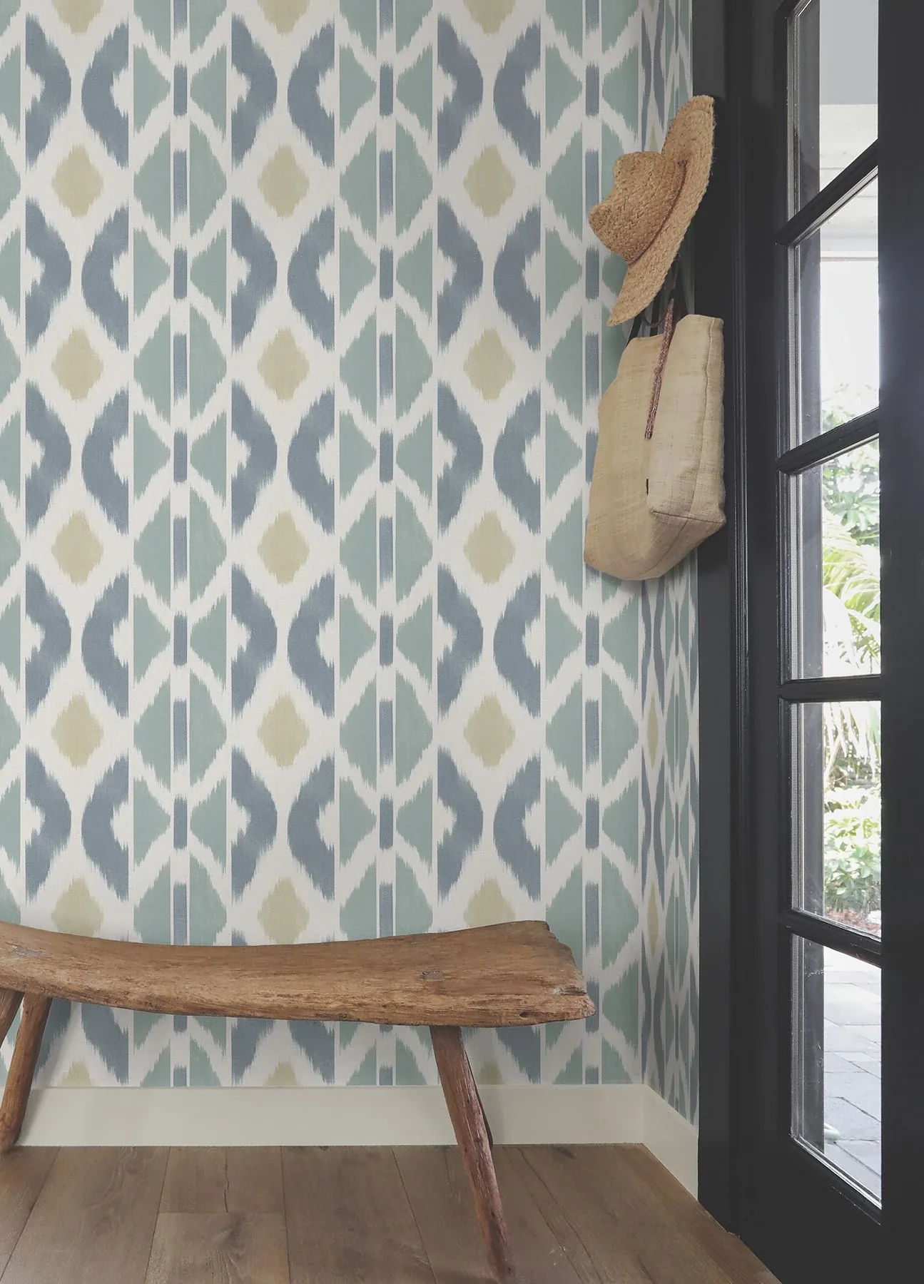 York Designer Series Patan Denim Wallpaper - SKU AB3094