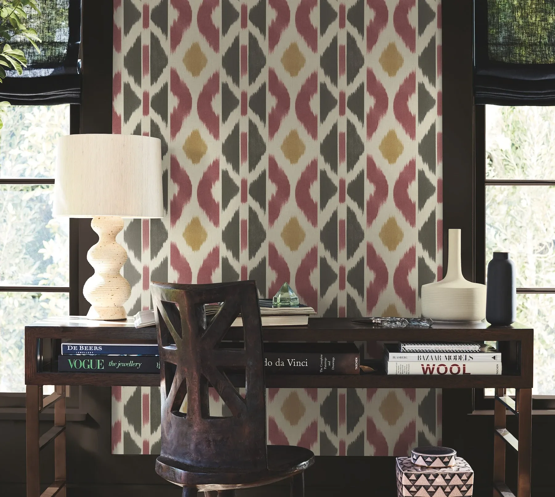 York Designer Series Patan Ruby Wallpaper - SKU AB3091