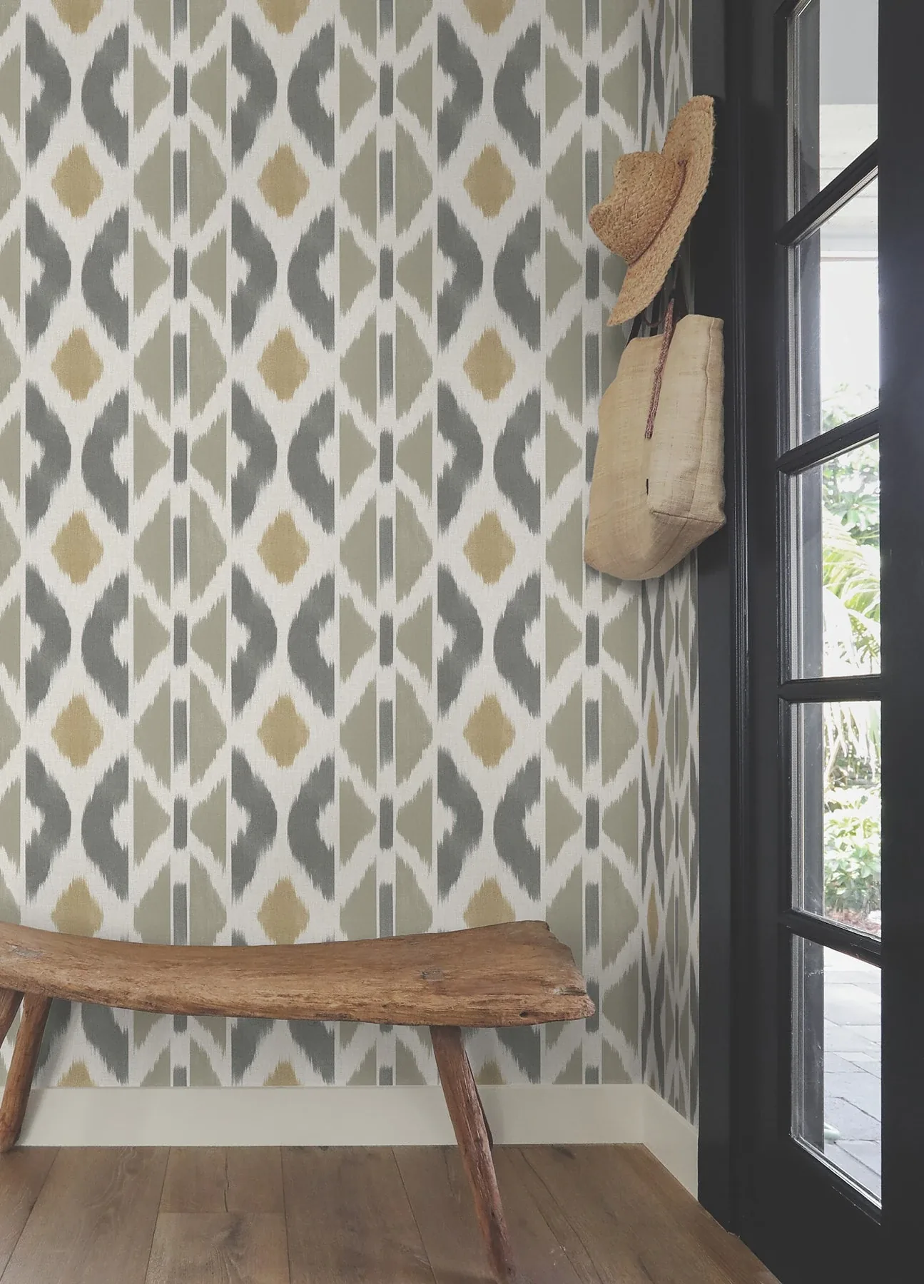 York Designer Series Patan Taupe Wallpaper | Wallpaper Twins York Designer Series Patan Taupe Wallpaper - SKU AB3095