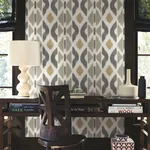 York Designer Series Patan Taupe Wallpaper | Wallpaper Twins York Designer Series Patan Taupe Wallpaper - SKU AB3095