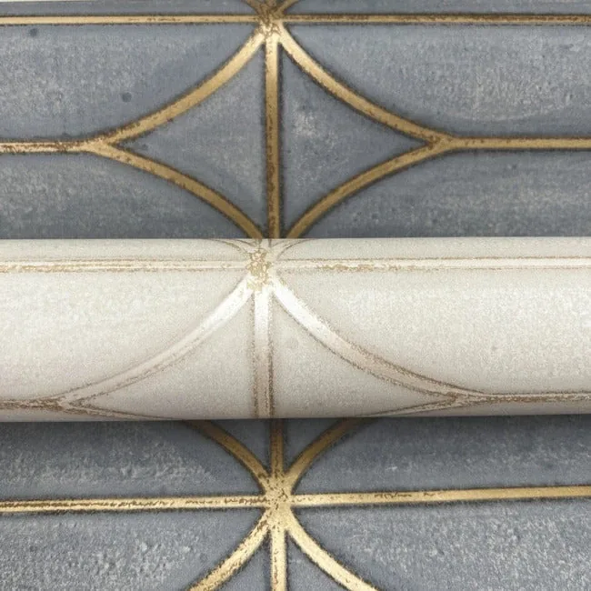 York Designer Series Pavilion Charcoal Peel & Stick Wallpaper | Wallpaper Twins York Designer Series Pavilion Charcoal Peel & Stick Wallpaper - SKU PSW1410RL